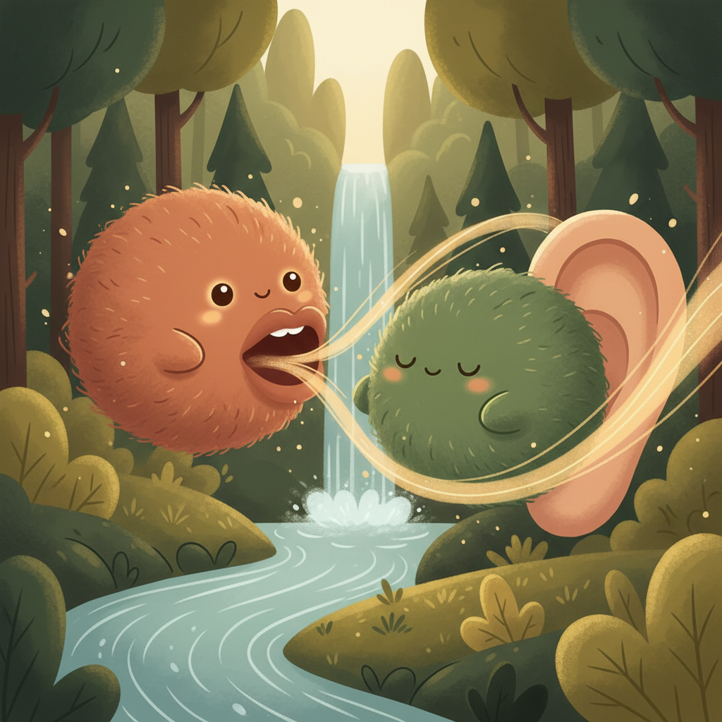 The Listening Ear - Fluffy Characters