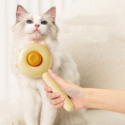 Cat Fur Care, and Massage Brush, happy pets happy life.